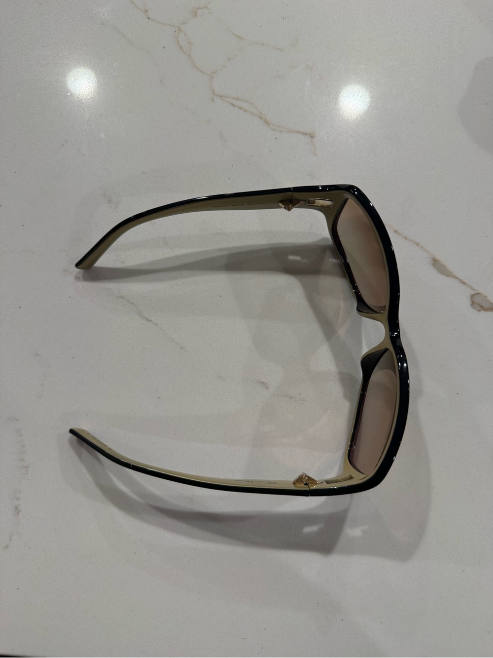 Black Fendi Sunglasses with Brown Lenses - Women Accessories